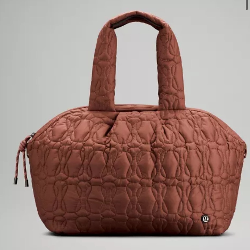 Lululemon Quilted Embrace Tote in Ancient Copper